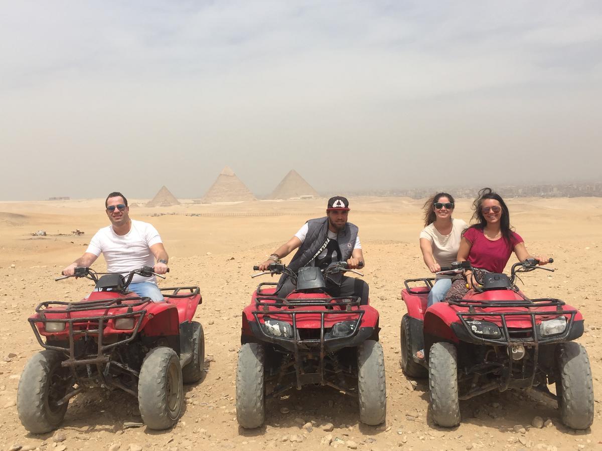 Happy Days Pyramids Inn Kafrat al Jabal ภายนอก รูปภาพ