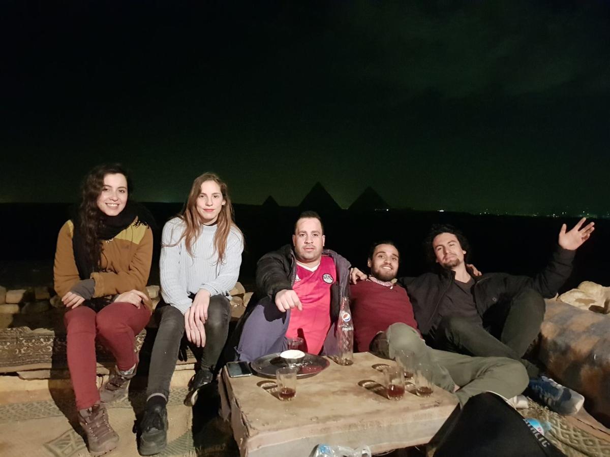 Happy Days Pyramids Inn Kafrat al Jabal ภายนอก รูปภาพ