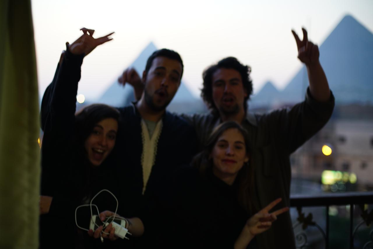 Happy Days Pyramids Inn Kafrat al Jabal ภายนอก รูปภาพ